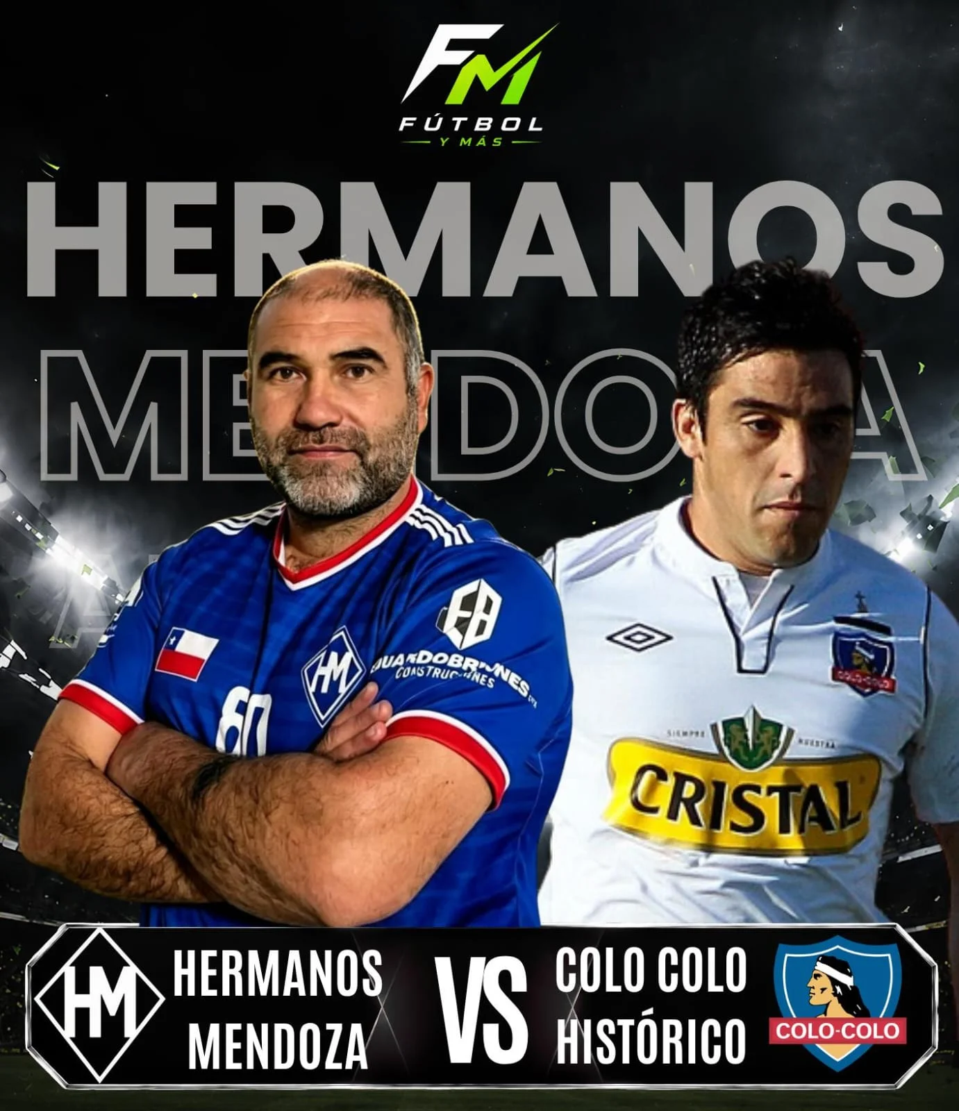 Hermanos Mendoza vs Colo Colo Todos los Tiempos